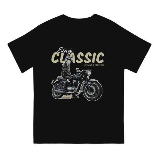 T-shirt Royal Enfields 'Stay Classic'