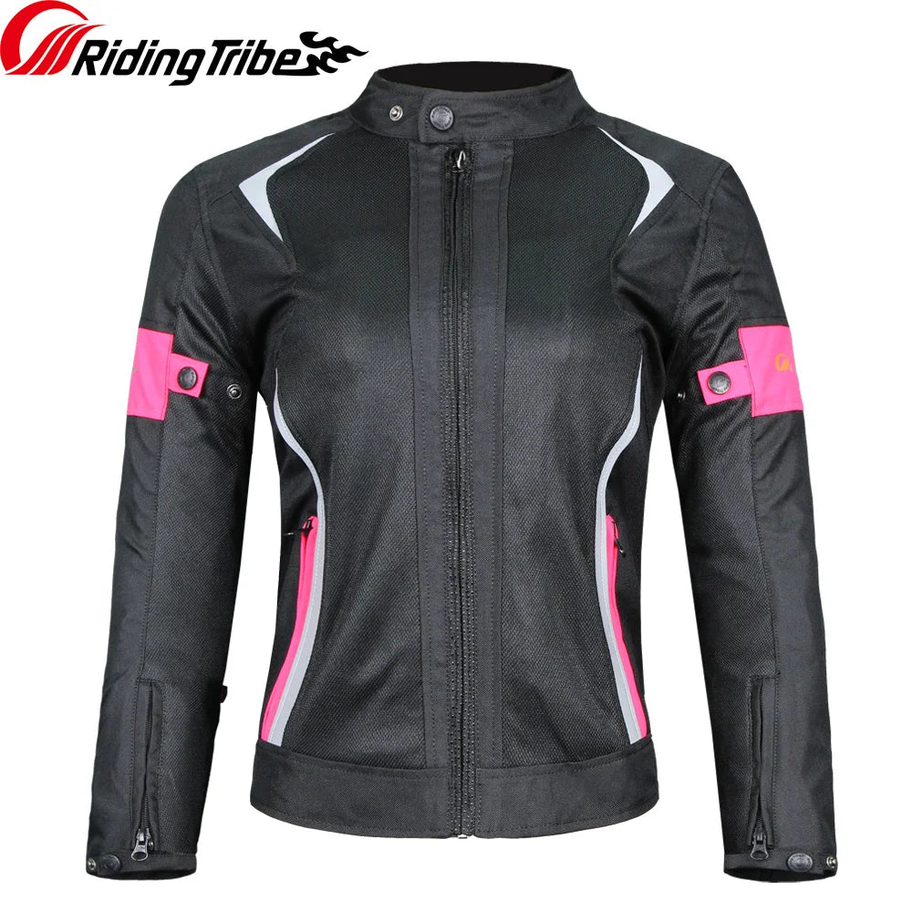 Chaqueta de montar impermeable para mujer con forro