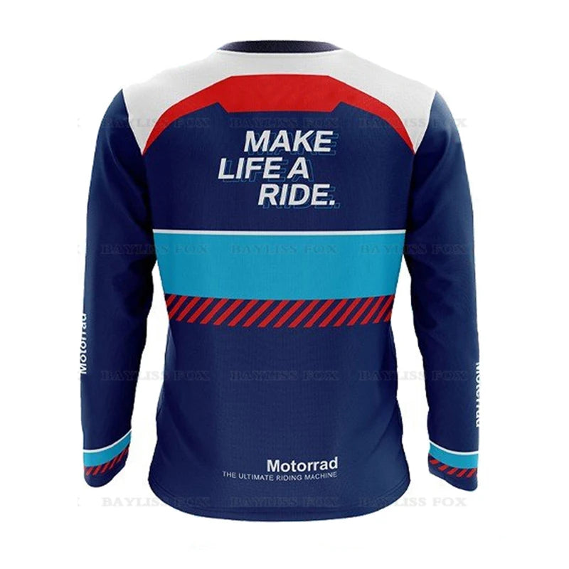 BMW Motorrad Long T-Shirt - Make Life A Ride