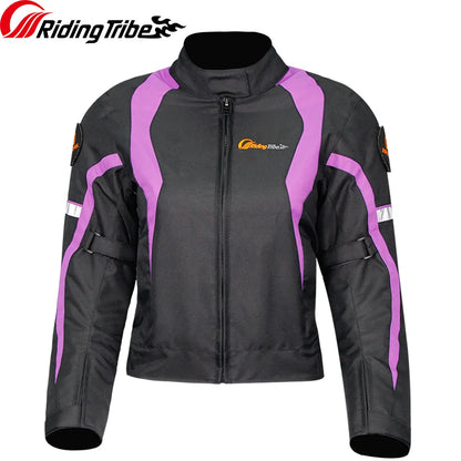 Chaqueta de montar impermeable para mujer con forro