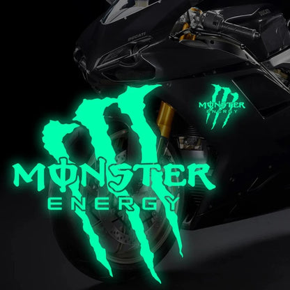 Monster Energy Motorcycle Decal Set