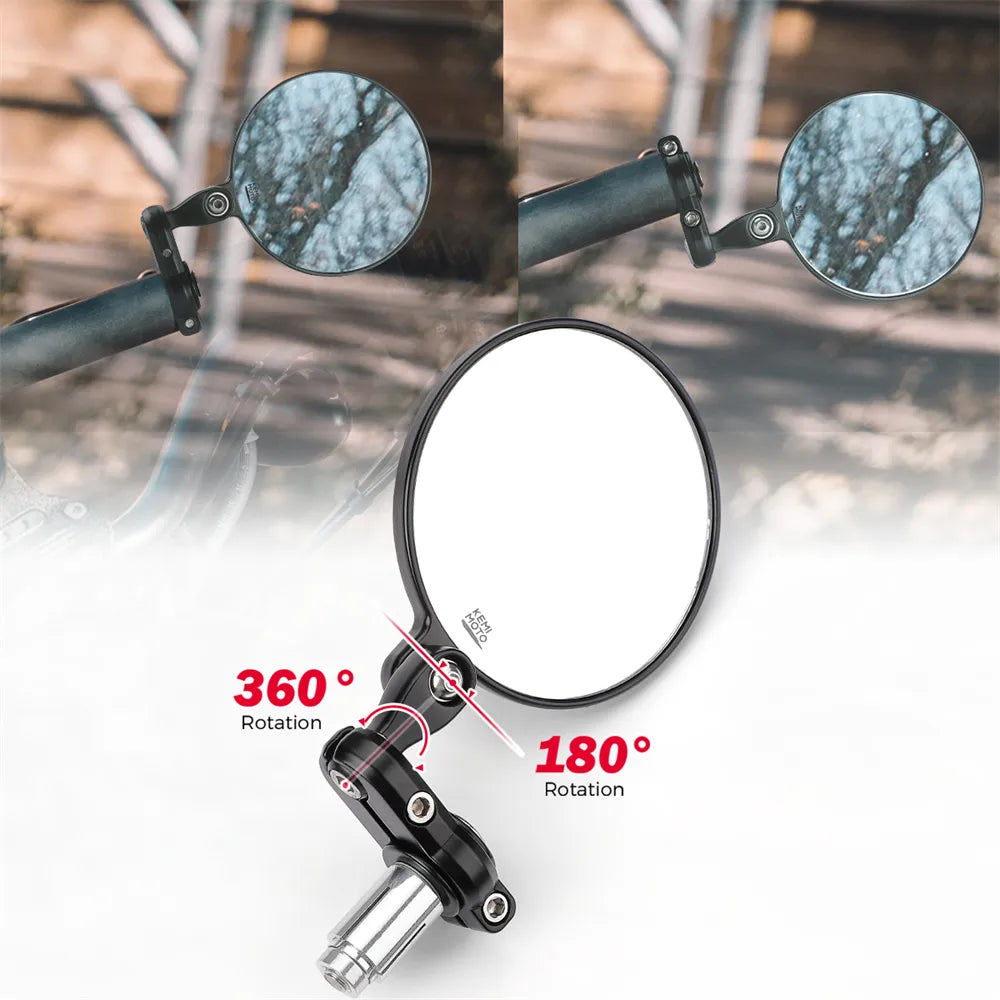 Circleview Universal Motorcycle Mirrors