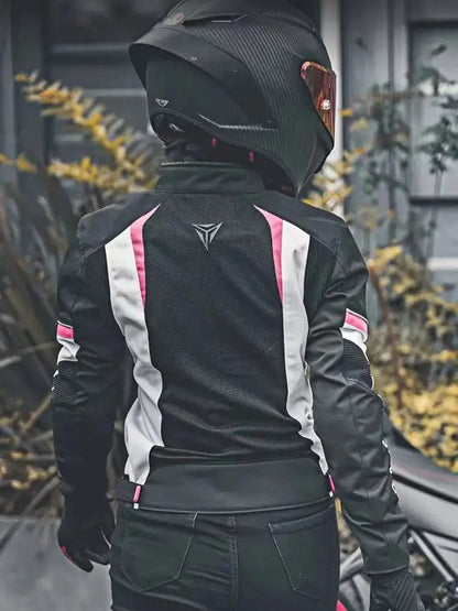 Chaqueta de moto para mujer: impermeable y cálida