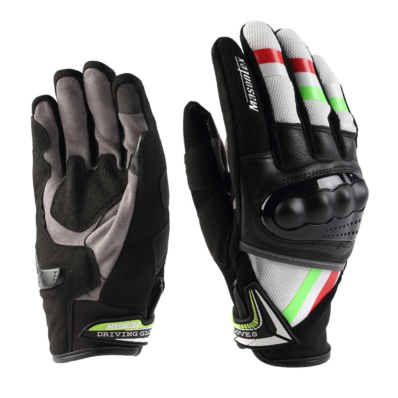 Guantes de carreras de motos