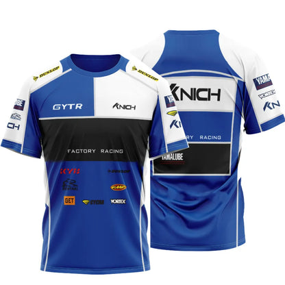 Camiseta de moto Racing Team