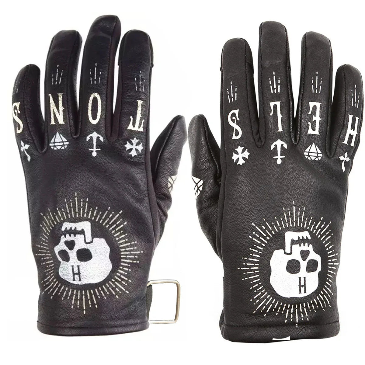 Hell Stones Motorcycle Gloves