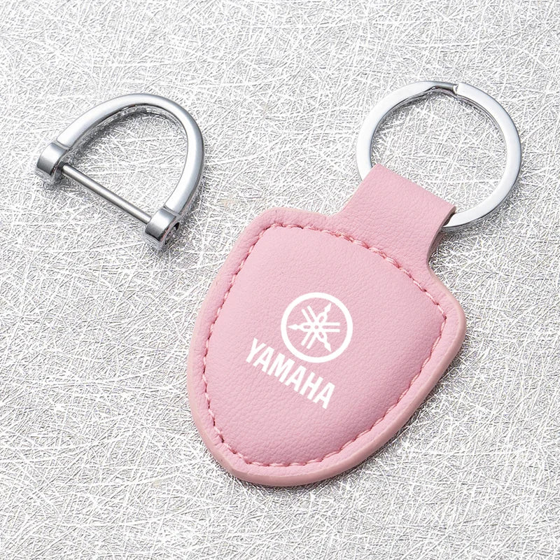 Keychain in pelle Yamaha