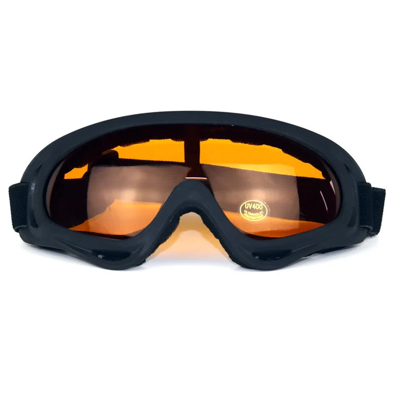 Motorcycle Off-Road Goggles with Detachable Mask