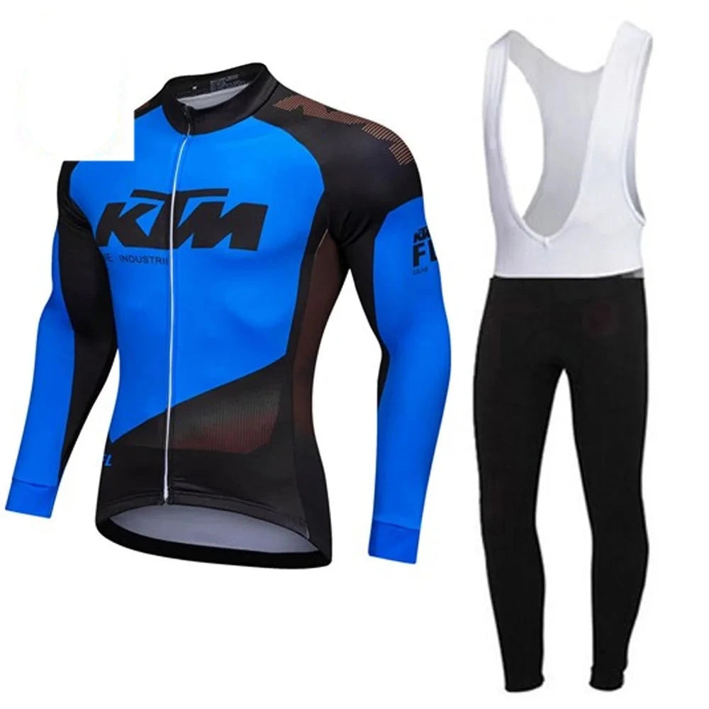 Ensemble de vêtements de cyclisme thermique