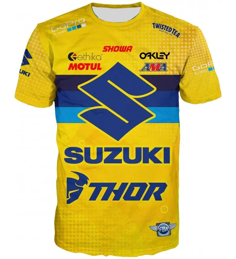 Collection de t-shirts Suzuki Motorcycle