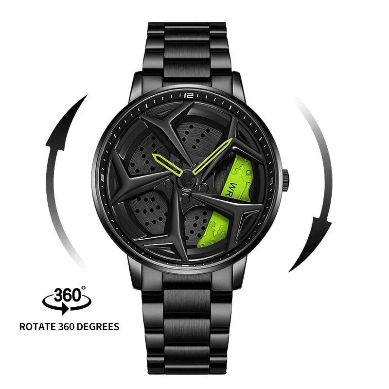 Reloj de rotor revolucionario