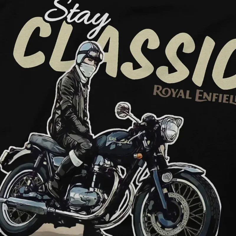 T-shirt "Stay Classic" di Royal Enfields