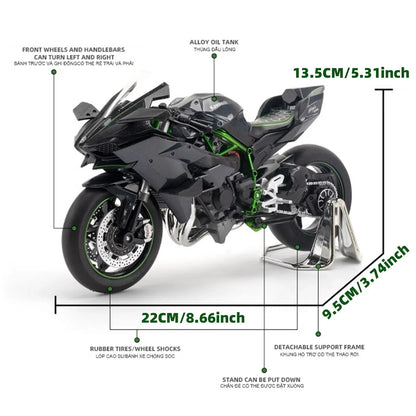 Ninja H2R 1: 9 Miniatura per motociclette