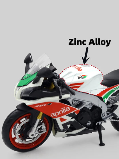 1/12 modello di motocicletta RSV4 Aprilia RS