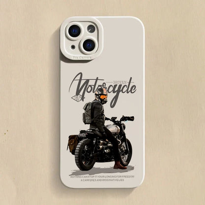 Case de téléphone de moto pour Samsung 