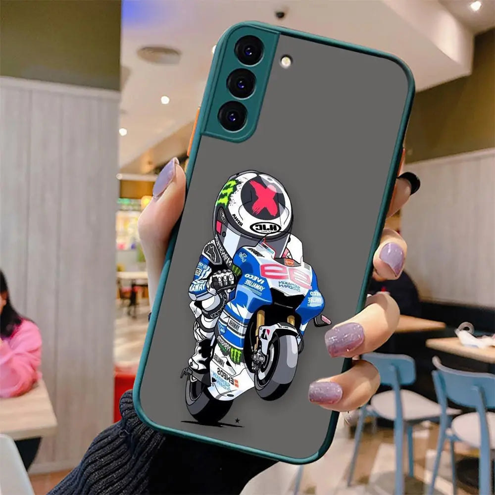 Moto GP Matte Case لـ Samsung