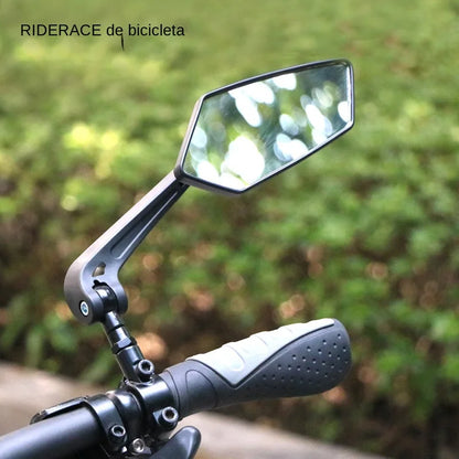 Práctico espejo retrovisor para bicicleta