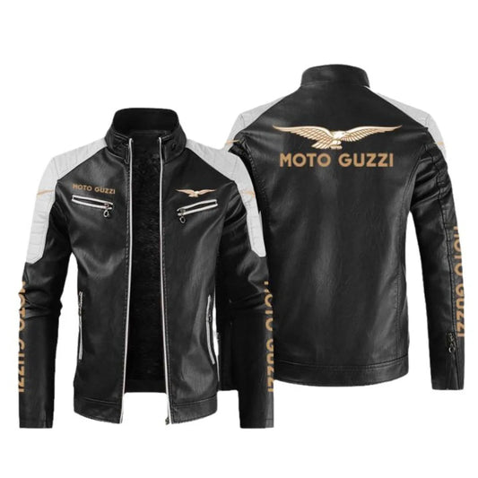 Jaqueta de couro Moto Guzzi