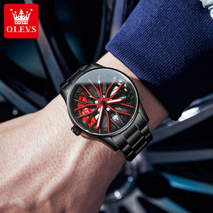 Luxury Racing Wheel Watch