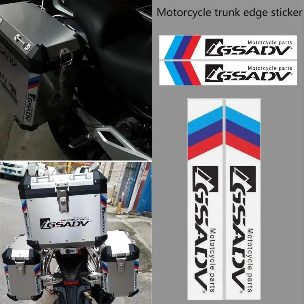 Adesivos de refletor GSADV para motocicletas