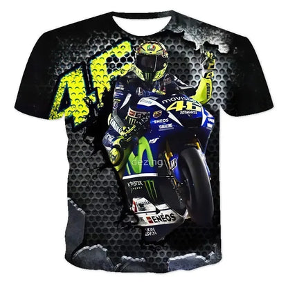 1. Valentino Rossi 46 T-Shirt - 100% Cotton