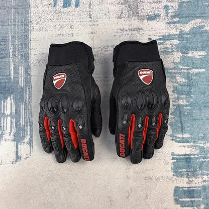 Guantes de cuero Ducati Corse Moto