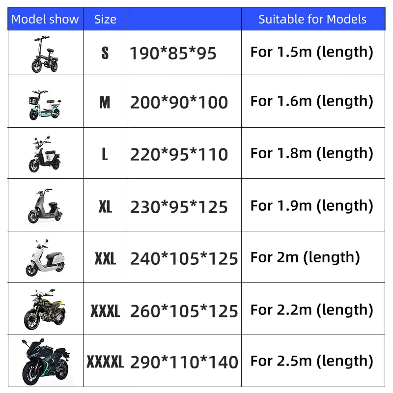 Motorradabdeckung für BMW