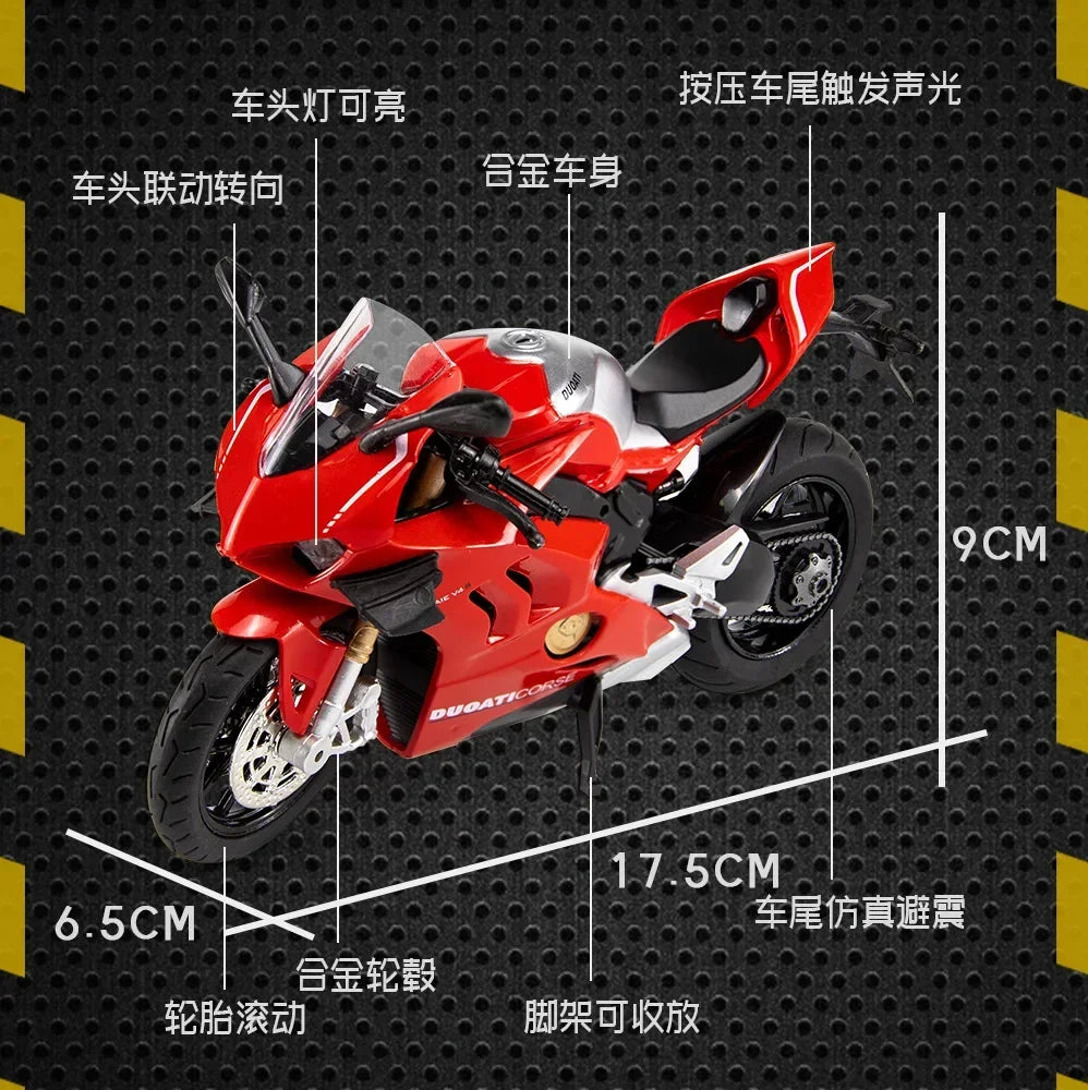 Ducati V4S Motorrad Miniatur