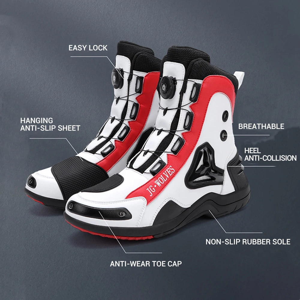 Boot de motard pour hommes