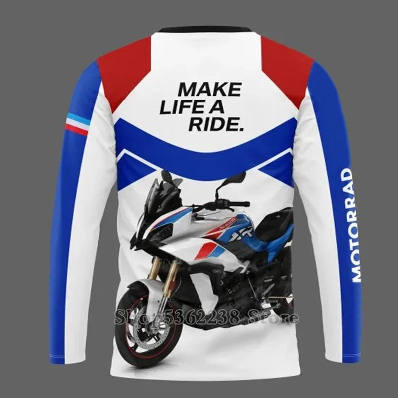 BMW S1000XR Motorcycle T-shirt Long