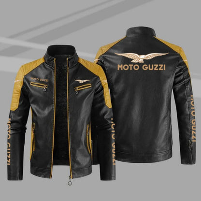 Veste en cuir Moto Guzzi