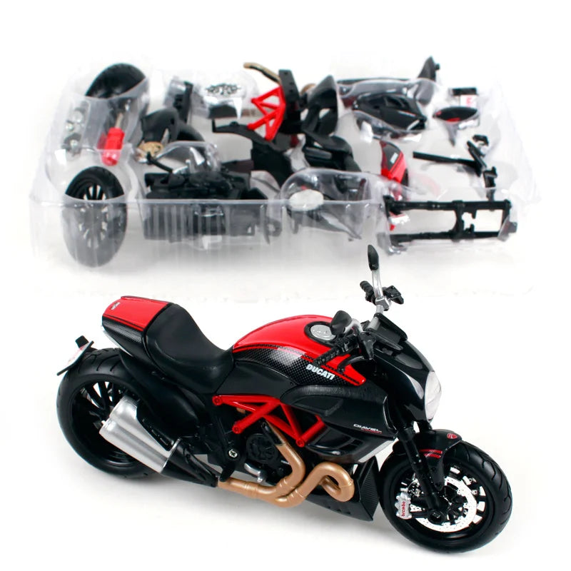 Ducati Diavel Motorcycle Miniature