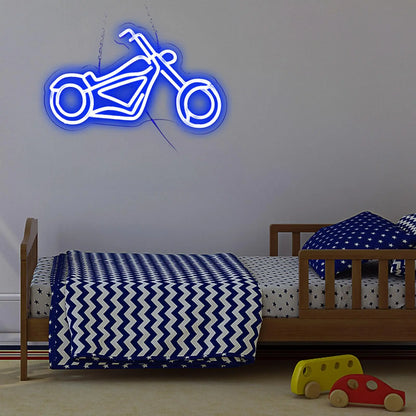 Chopper -Motorrad -LED -Neonschild