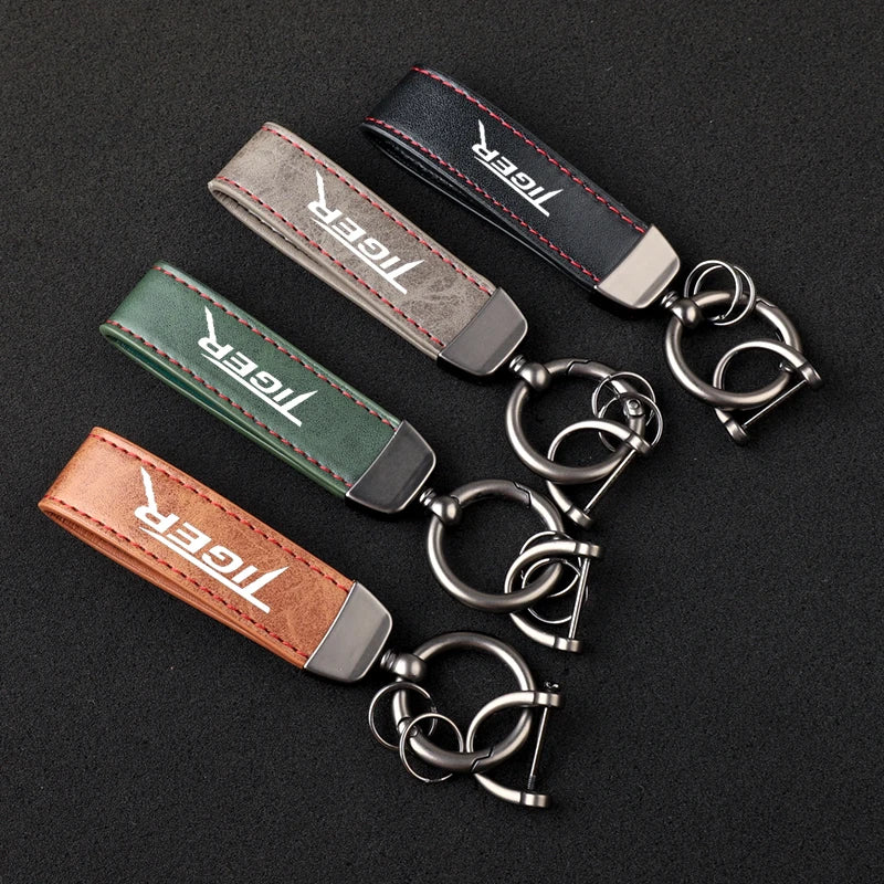 Carbon fiber motorcycler Key Pendant