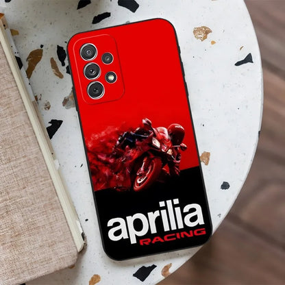 Case de teléfono de la motocicleta de Aprilia Racing 