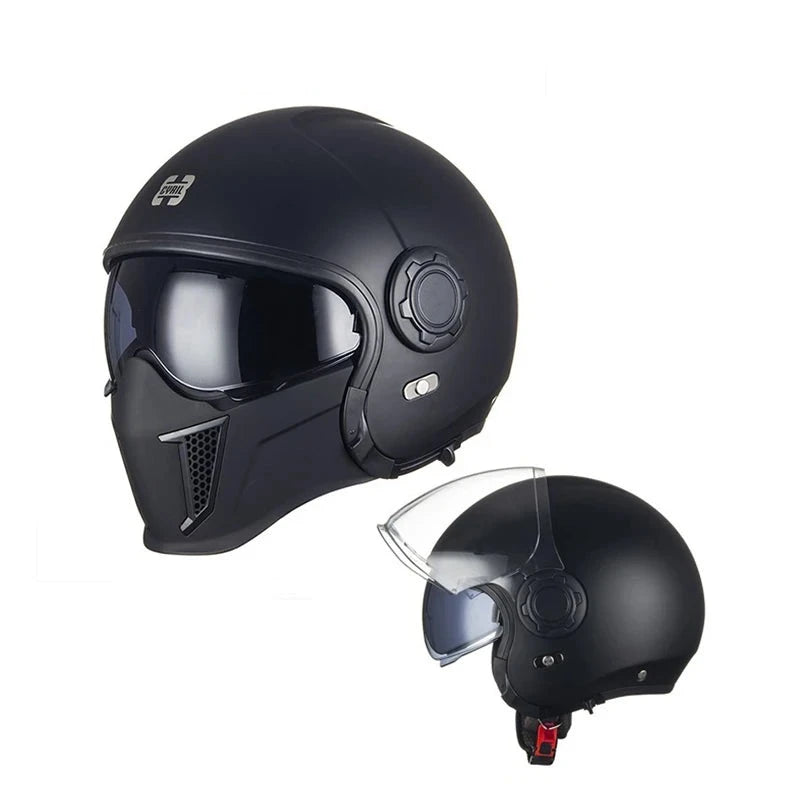 Enclosed Motorcycle Helmet – Motoboss - Shop