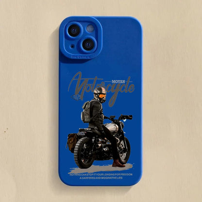 Case de téléphone de moto pour Samsung 