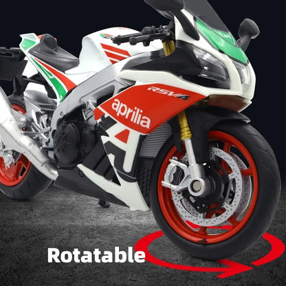 1/12 modello di motocicletta RSV4 Aprilia RS