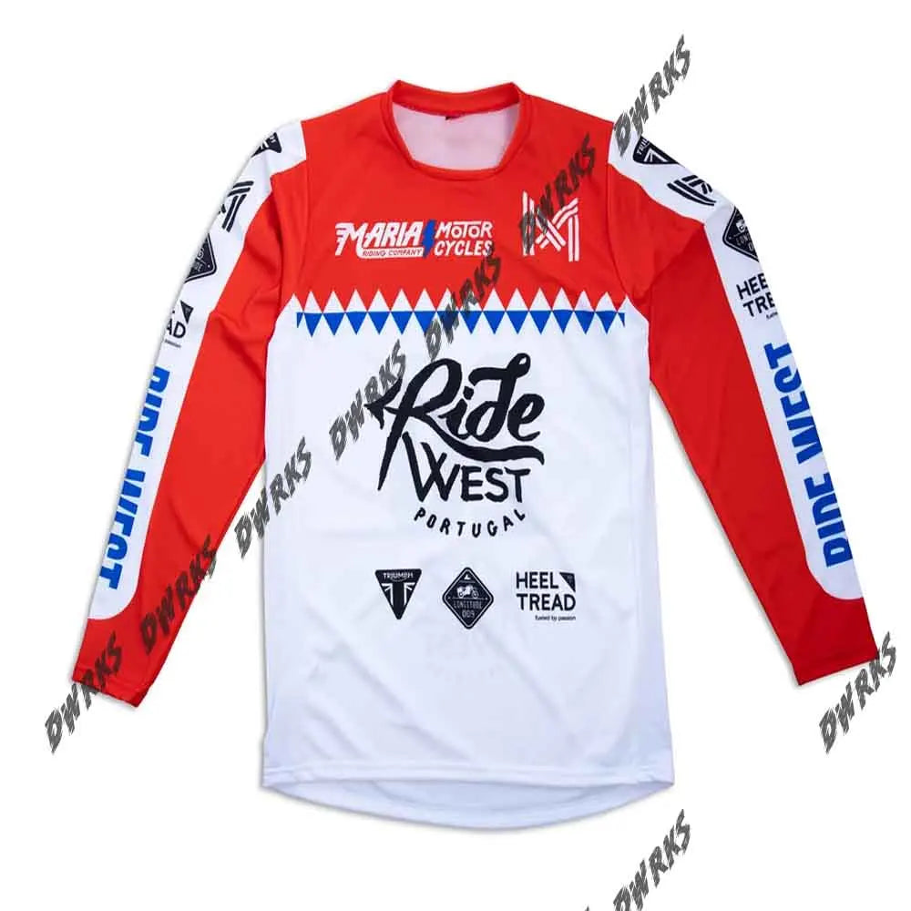 Maillot de cyclisme du motocross Enduro