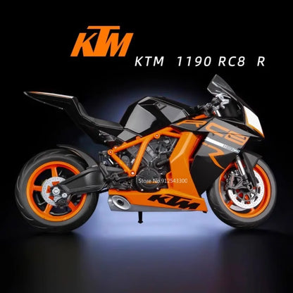 KTM 1190 RC8 R Motorrad Miniatur