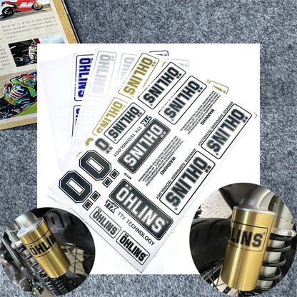 Ohlins d'autocollant de moto