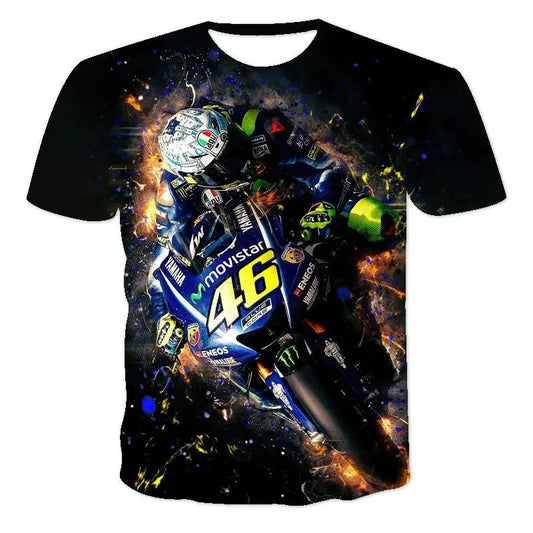 1. Valentino Rossi 46 T-Shirt - 100% Cotton