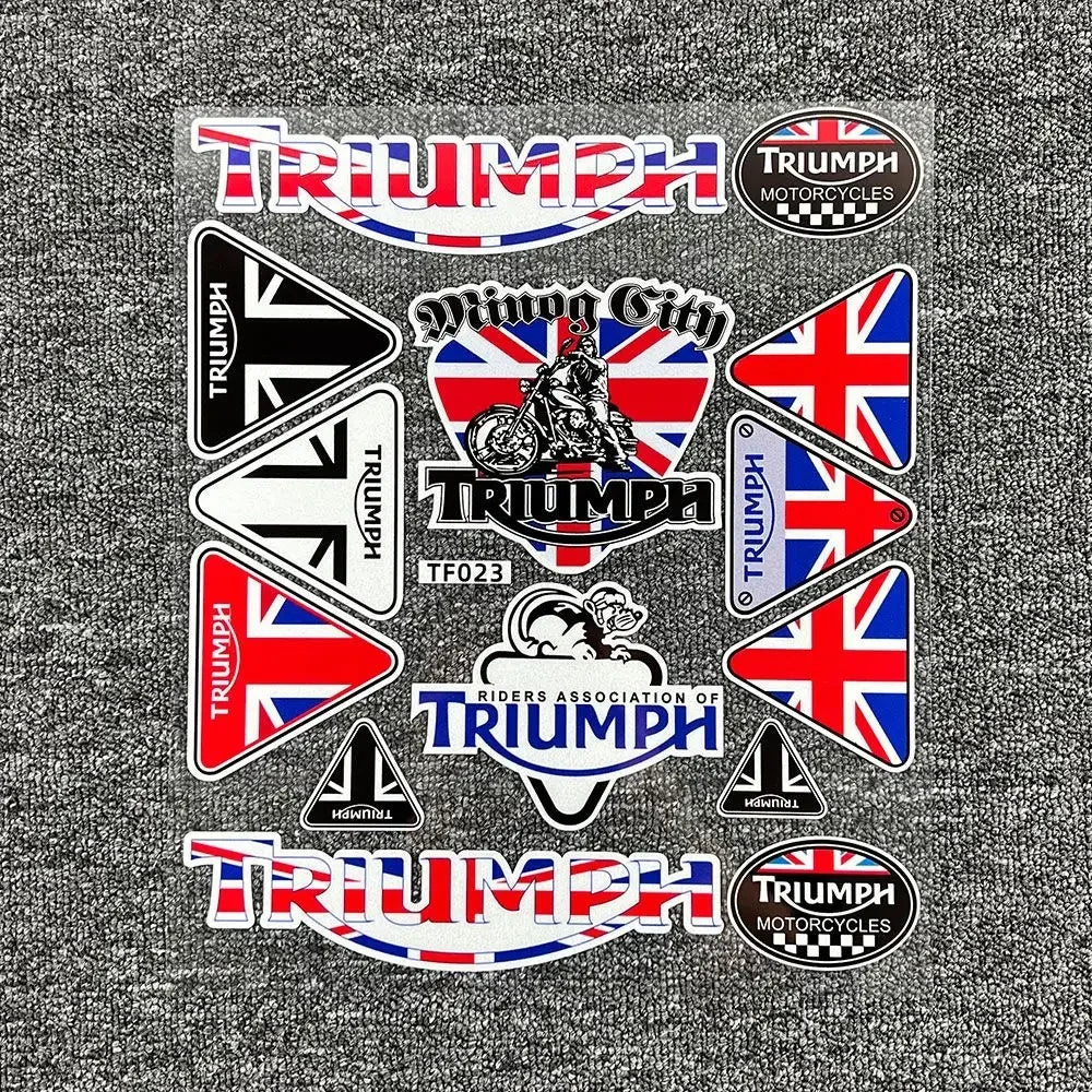 Triumph Motorcycle Stickers