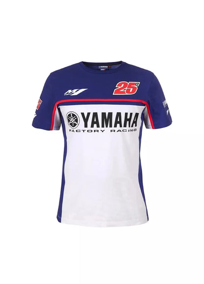 T-shirt de course d'usine Yamaha