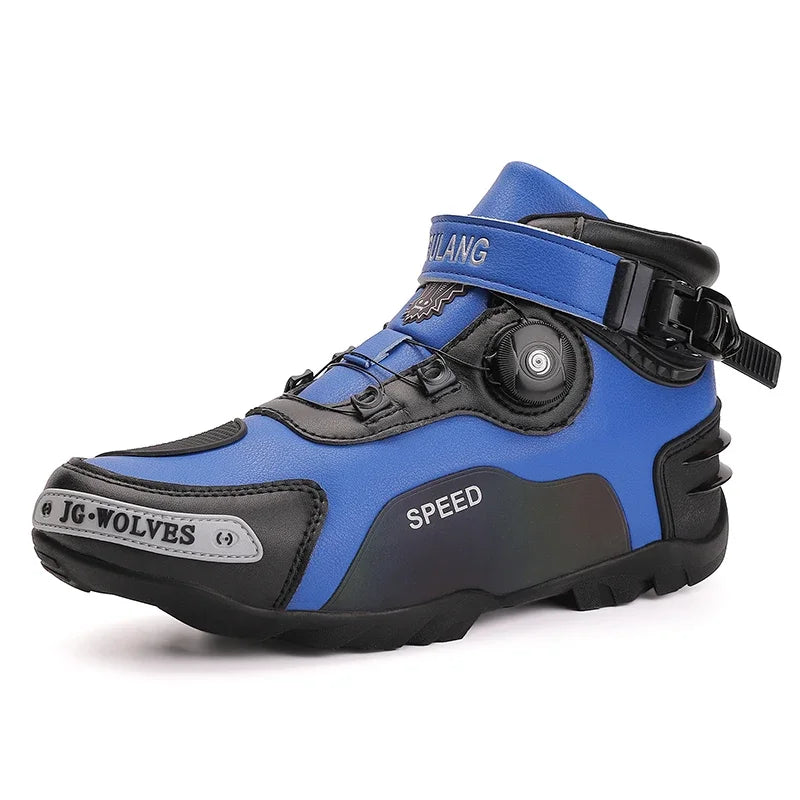 Botas de motocicleta esportivas