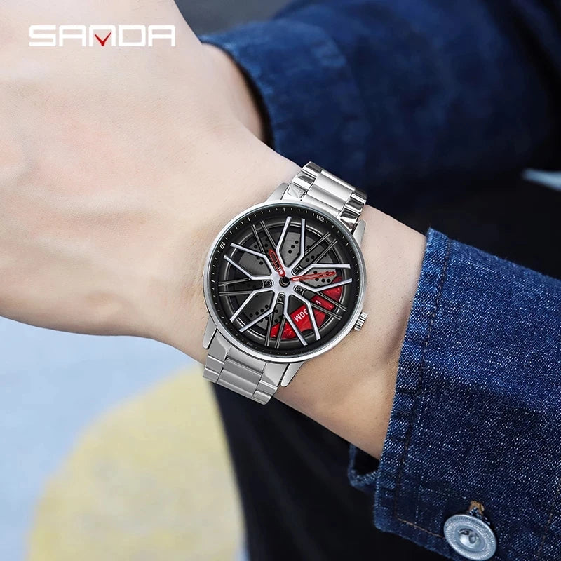 Luxury Racing Wheel Watch