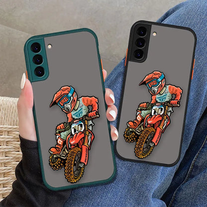 MOTO GP Matte Case per Samsung