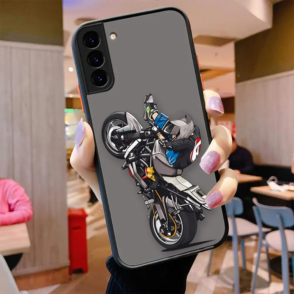 Case Moto GP Matte pour Samsung