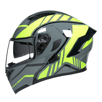 Casque de motos dorés