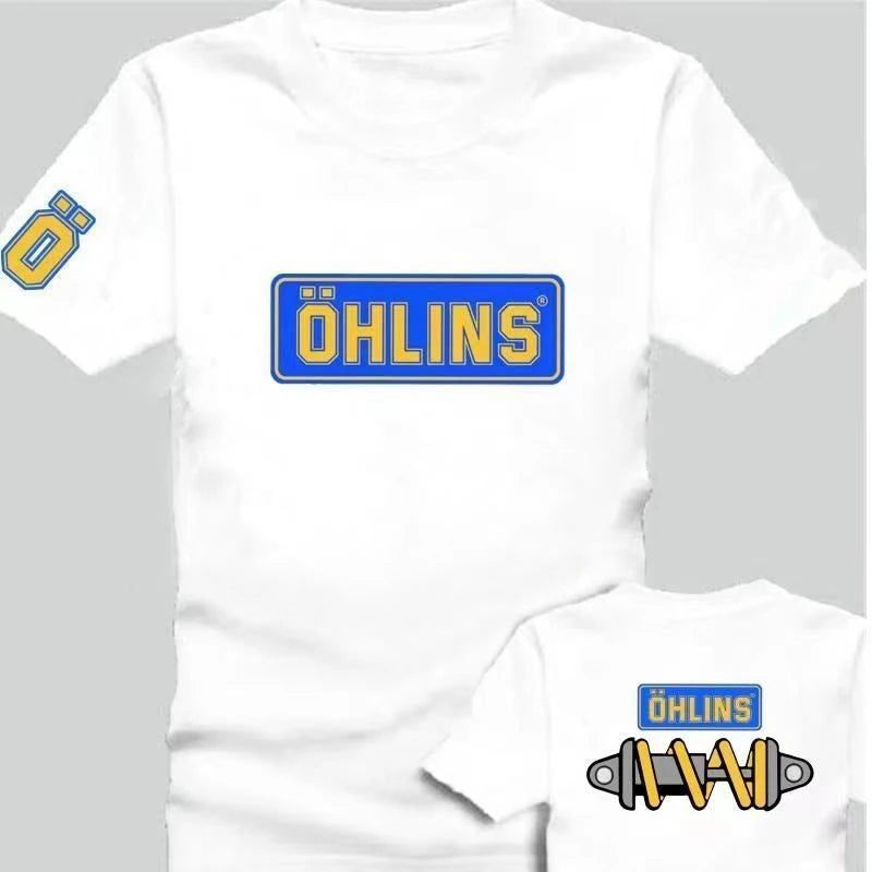 Öhlins تعليق تي شيرت 